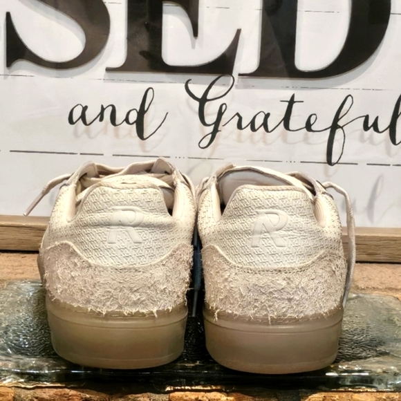 Represent Virtus Leather Suede Sneakers Off White Mns 13 #24770739 - Picture 4 of 9